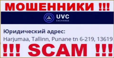 ЮВСЭксчендж - это незаконно действующая контора, которая пустила корни в оффшоре по адресу: Harjumaa, Tallinn, Punane tn 6-219, 13619
