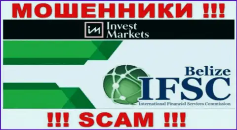 Invest Markets безнаказанно крадет финансовые вложения людей, поскольку его крышует обманщик - International Financial Services Commission