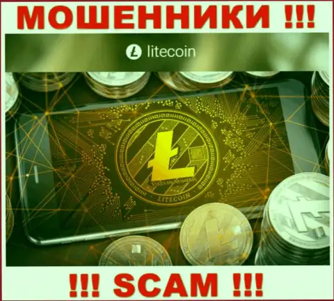 Работать совместно с LiteCoin довольно-таки опасно, поскольку их тип деятельности Криптовалютный сервис - это кидалово