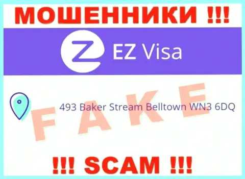EZ-Visa Com - это МОШЕННИКИ !!! Указывают липовую информацию касательно своей юрисдикции