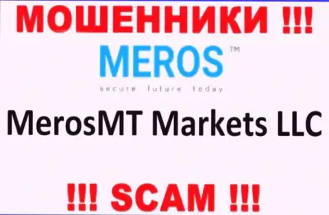 Компания, которая владеет мошенниками MerosTM Com - это МеросМТ Маркетс ЛЛК