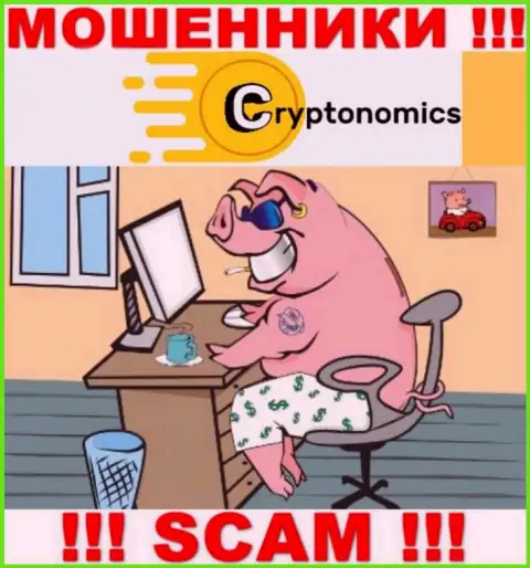 На web-ресурсе конторы Crypnomic Com не сказано ни слова о их прямом руководстве - это РАЗВОДИЛЫ !!!