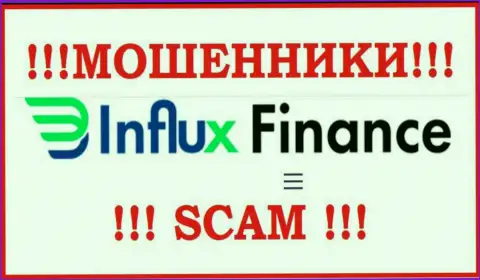 Логотип МОШЕННИКОВ InFluxFinance Pro