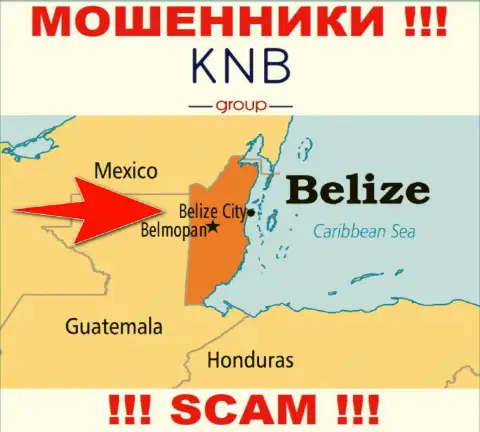 Из организации КНБГрупп средства вывести невозможно, они имеют офшорную регистрацию: Belize