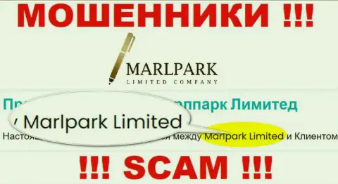 Опасайтесь кидал MarlparkLtd - присутствие данных о юр. лице MARLPARK LIMITED не сделает их честными