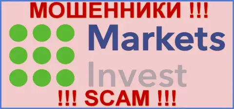 Markets Invest - это МОШЕННИКИ !!! SCAM !!!