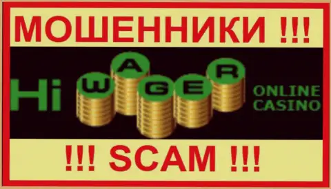 Hiwager-Casino Com - это РАЗВОДИЛЫ !!! СКАМ !!!